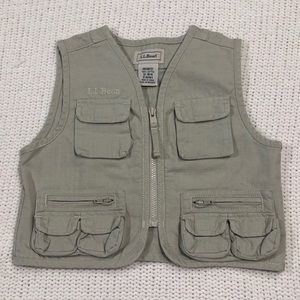 L.L bean fishing vest